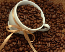 Fondo de pantalla Coffee Beans 220x176