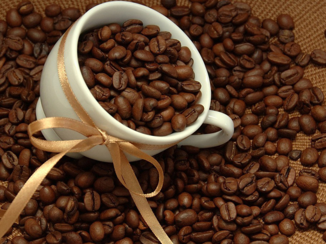 Das Coffee Beans Wallpaper 640x480