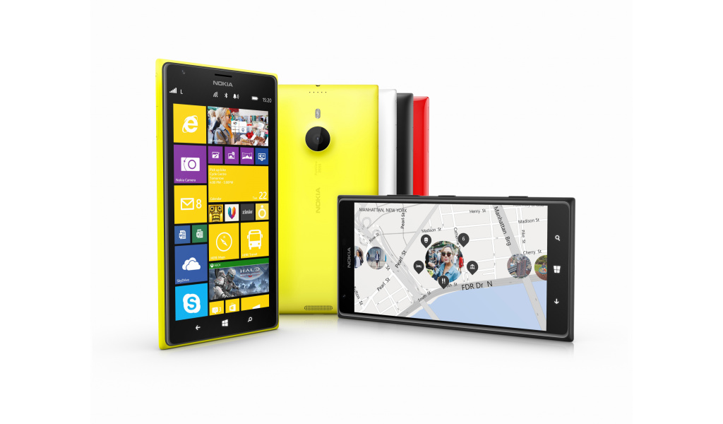 Fondo de pantalla Nokia Lumia 1520 20MP Smartphone 1024x600