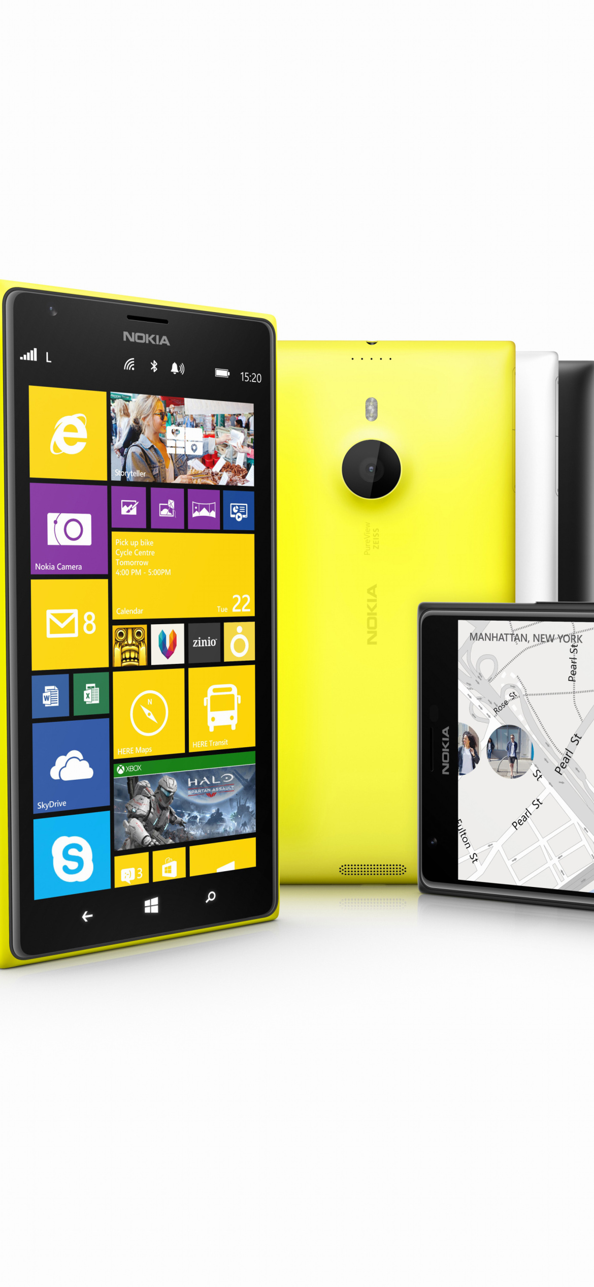 Обои Nokia Lumia 1520 20MP Smartphone 1170x2532