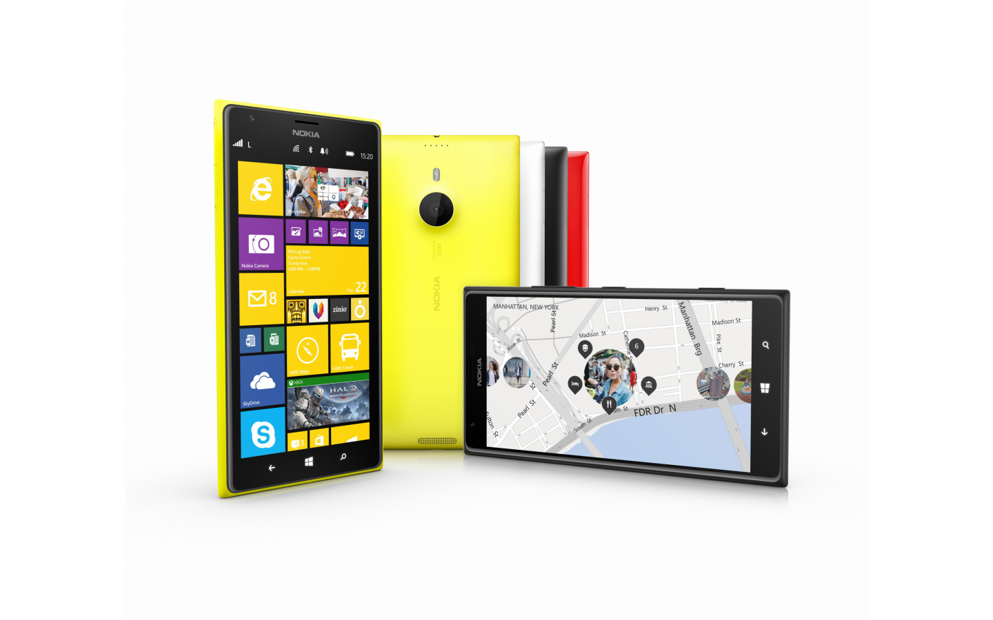 Обои Nokia Lumia 1520 20MP Smartphone 1440x900