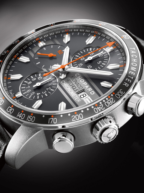 Das Chopard Collection - Racing Luxury Watches Wallpaper 480x640