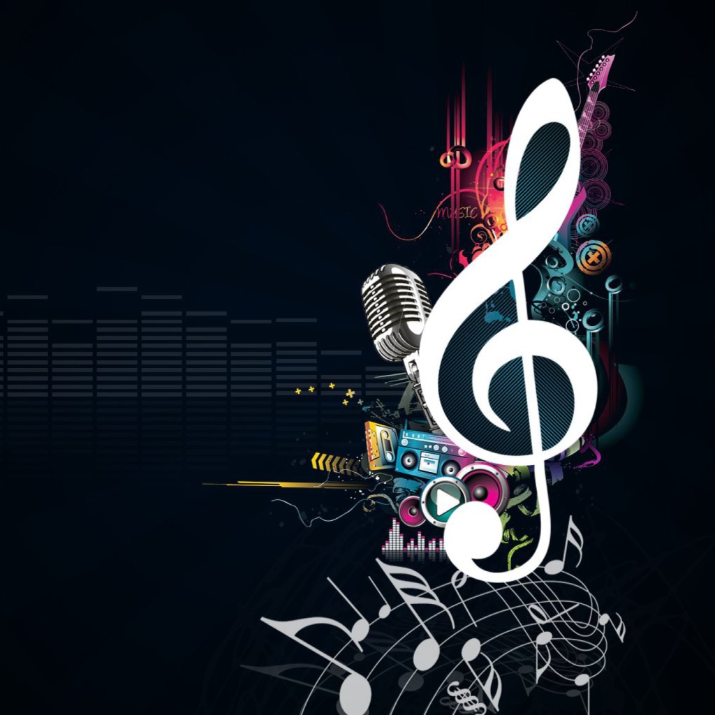 Обои Just Music 1024x1024