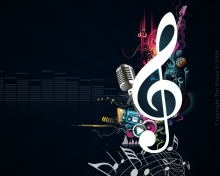 Das Just Music Wallpaper 220x176