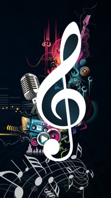 Fondo de pantalla Just Music 360x640