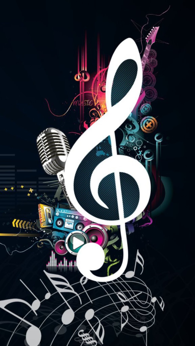 Just Music Wallpaper for iPhone 5