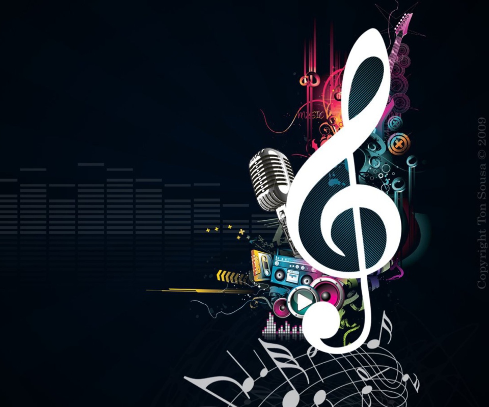 Обои Just Music 960x800