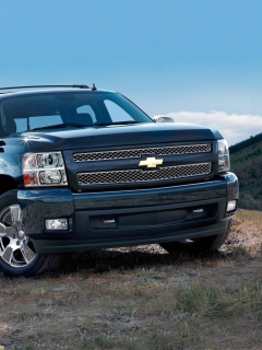 Fondo de pantalla Chevrolet Silverado 240x320