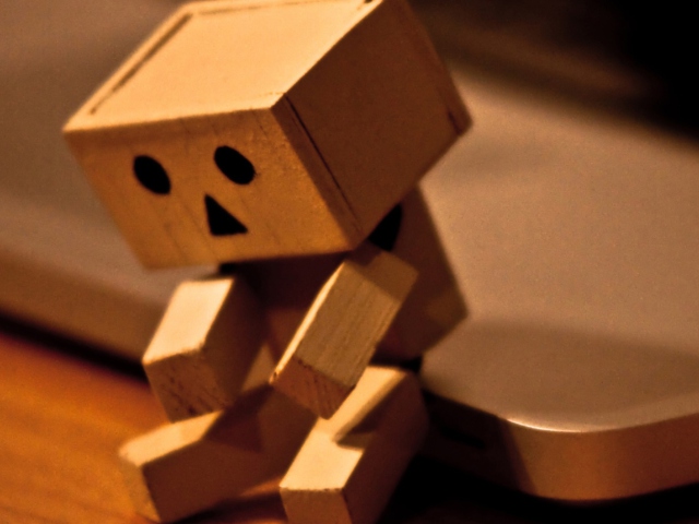 Fondo de pantalla Sad Danbo 640x480