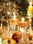 Rich New Year table wallpaper 132x176