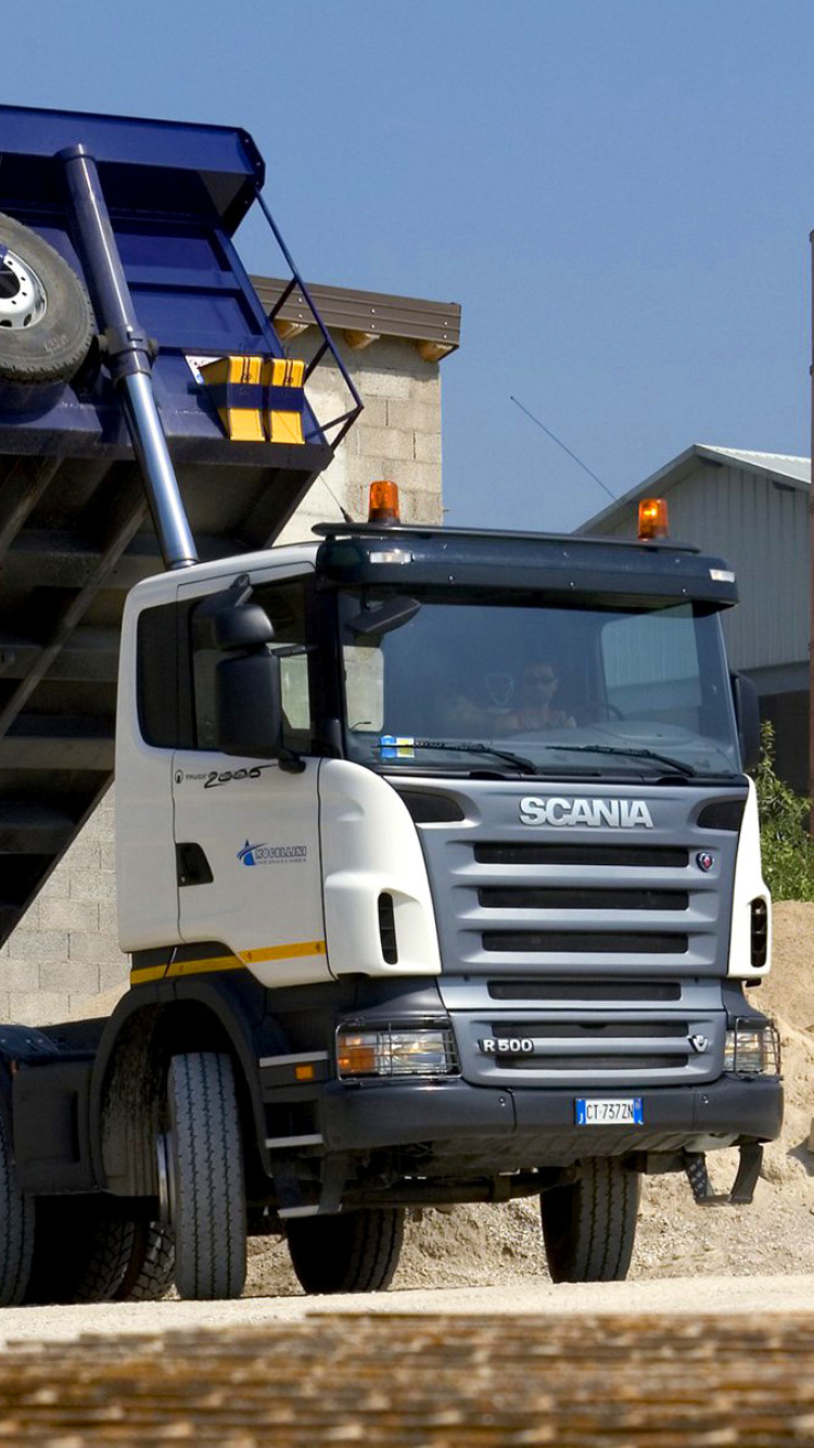 Scania Truck wallpaper 750x1334
