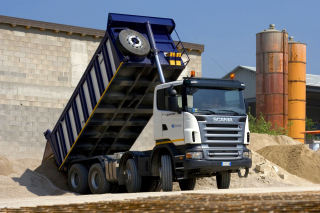 Scania Truck - Obrázkek zdarma pro 1024x600