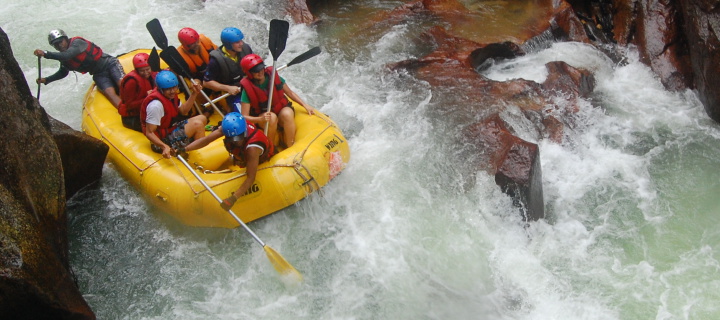 Das Water Rafting Wallpaper 720x320