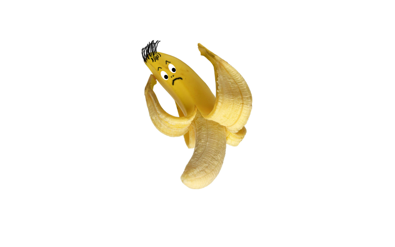 Das Funny Banana Wallpaper 1280x800