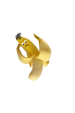 Das Funny Banana Wallpaper 320x480