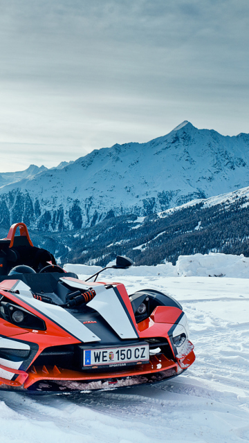 Fondo de pantalla KTM X-Bow Supercar 360x640