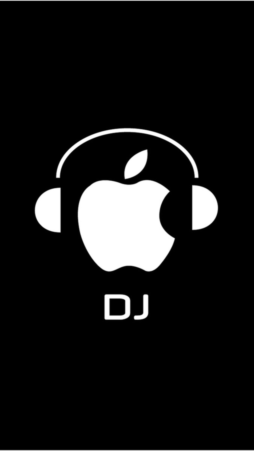 Das Apple DJ Wallpaper 1080x1920