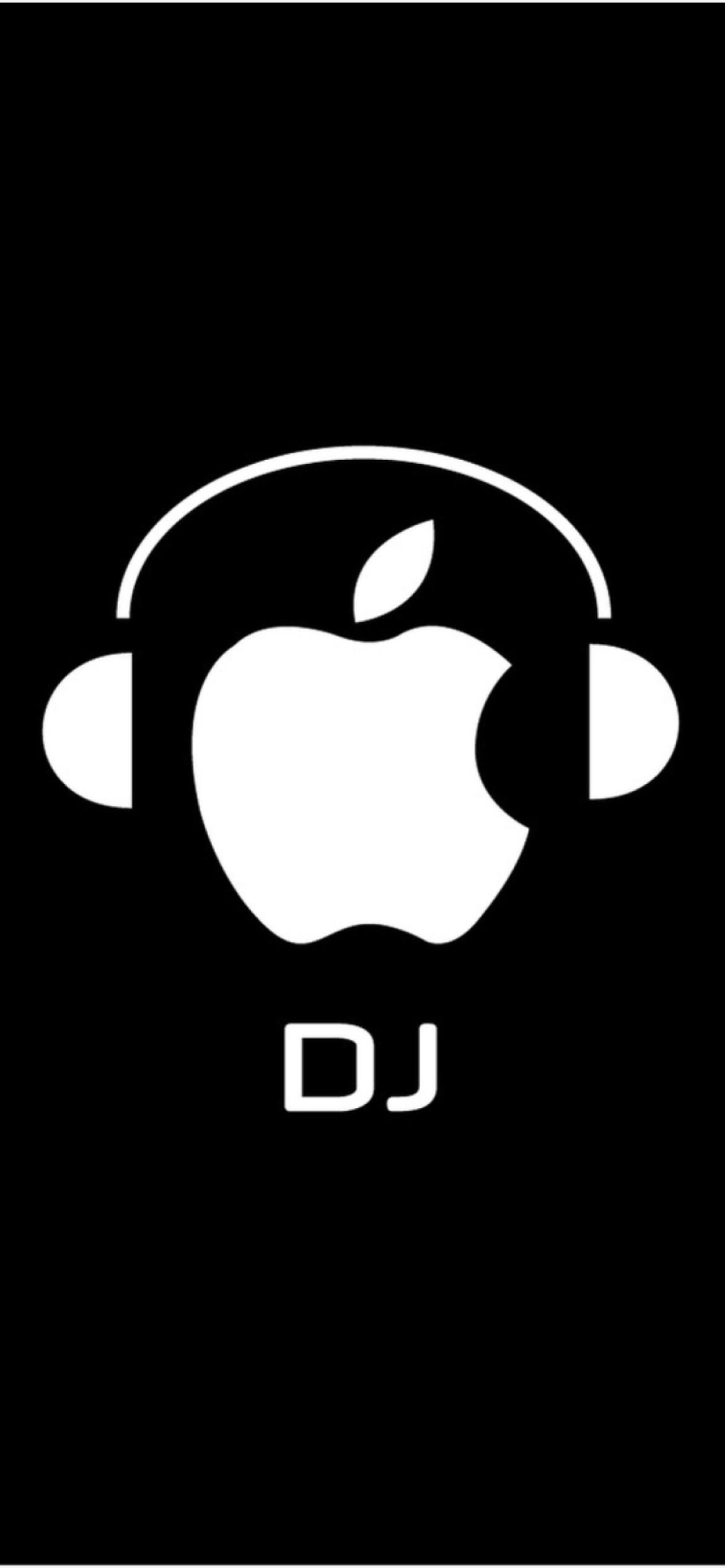 Das Apple DJ Wallpaper 1170x2532