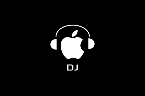 Fondo de pantalla Apple DJ 480x320