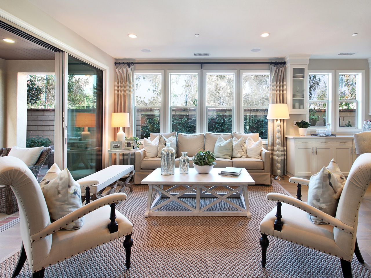 Das Interior Luxury Living Room Wallpaper 1280x960