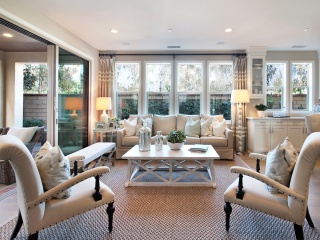 Das Interior Luxury Living Room Wallpaper 320x240