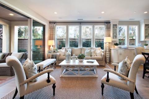 Обои Interior Luxury Living Room 480x320