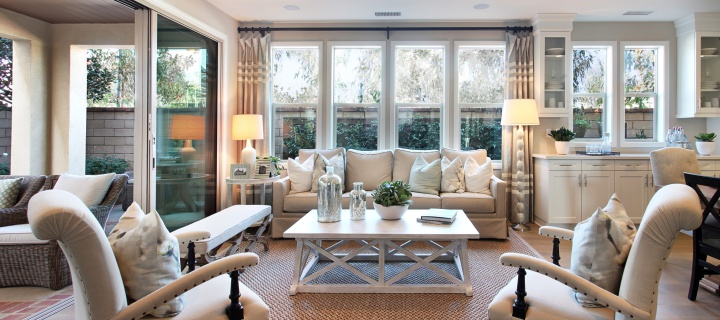 Interior Luxury Living Room wallpaper 720x320
