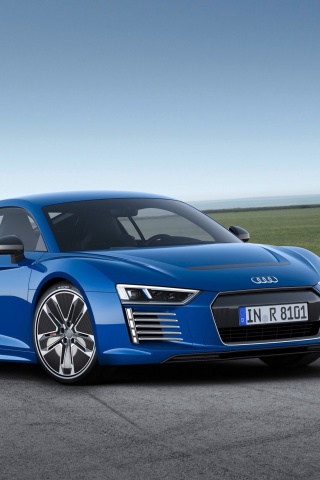 Audi R8 E-Tron wallpaper 320x480