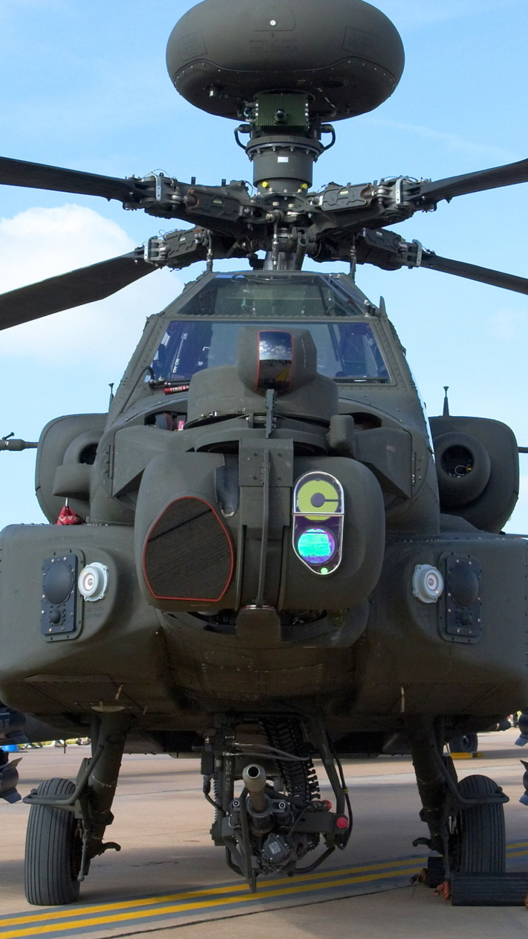 Fondo de pantalla Mi 28 Military Helicopter 1080x1920