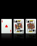 Обои Poker Playing Cards 128x160