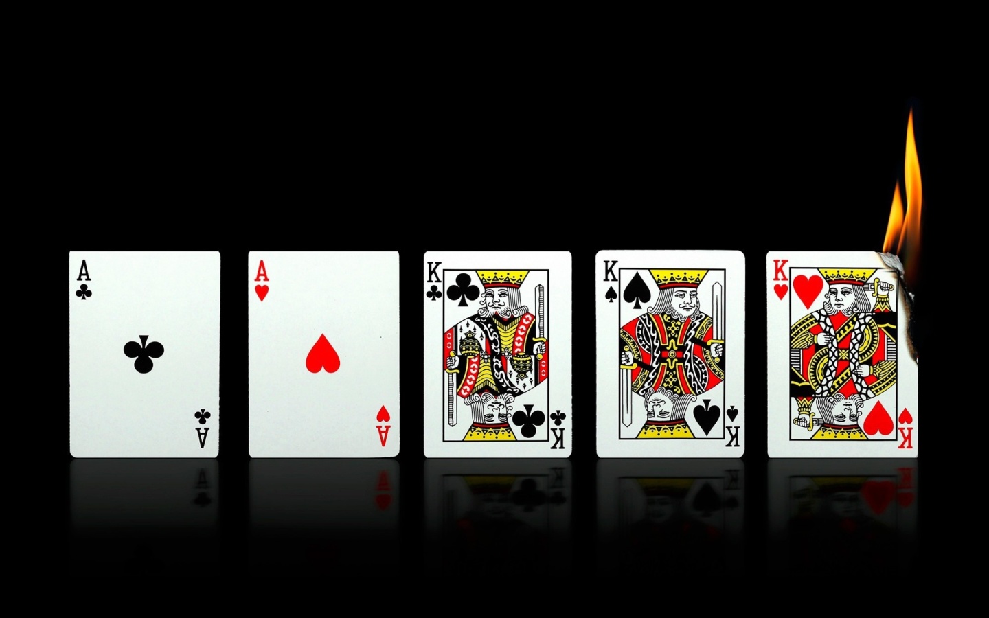 Das Poker Playing Cards Wallpaper 1440x900