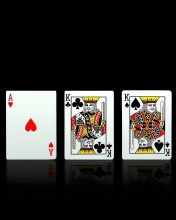 Poker Playing Cards wallpaper 176x220