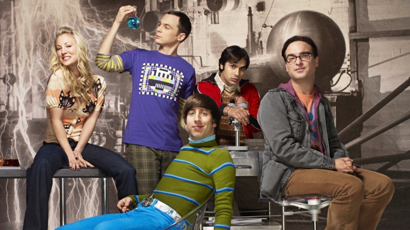 Обои The Big Bang Theory 1366x768