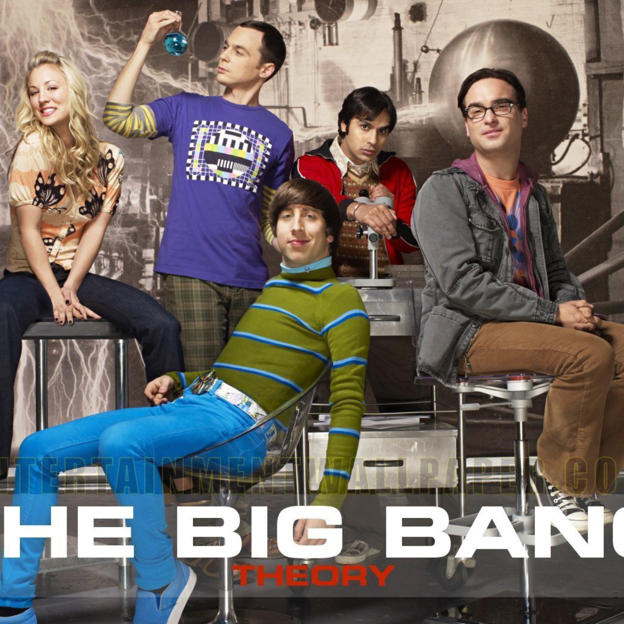 Das The Big Bang Theory Wallpaper 2048x2048