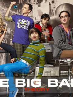Das The Big Bang Theory Wallpaper 240x320