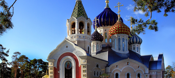Fondo de pantalla Orthodox Church 720x320