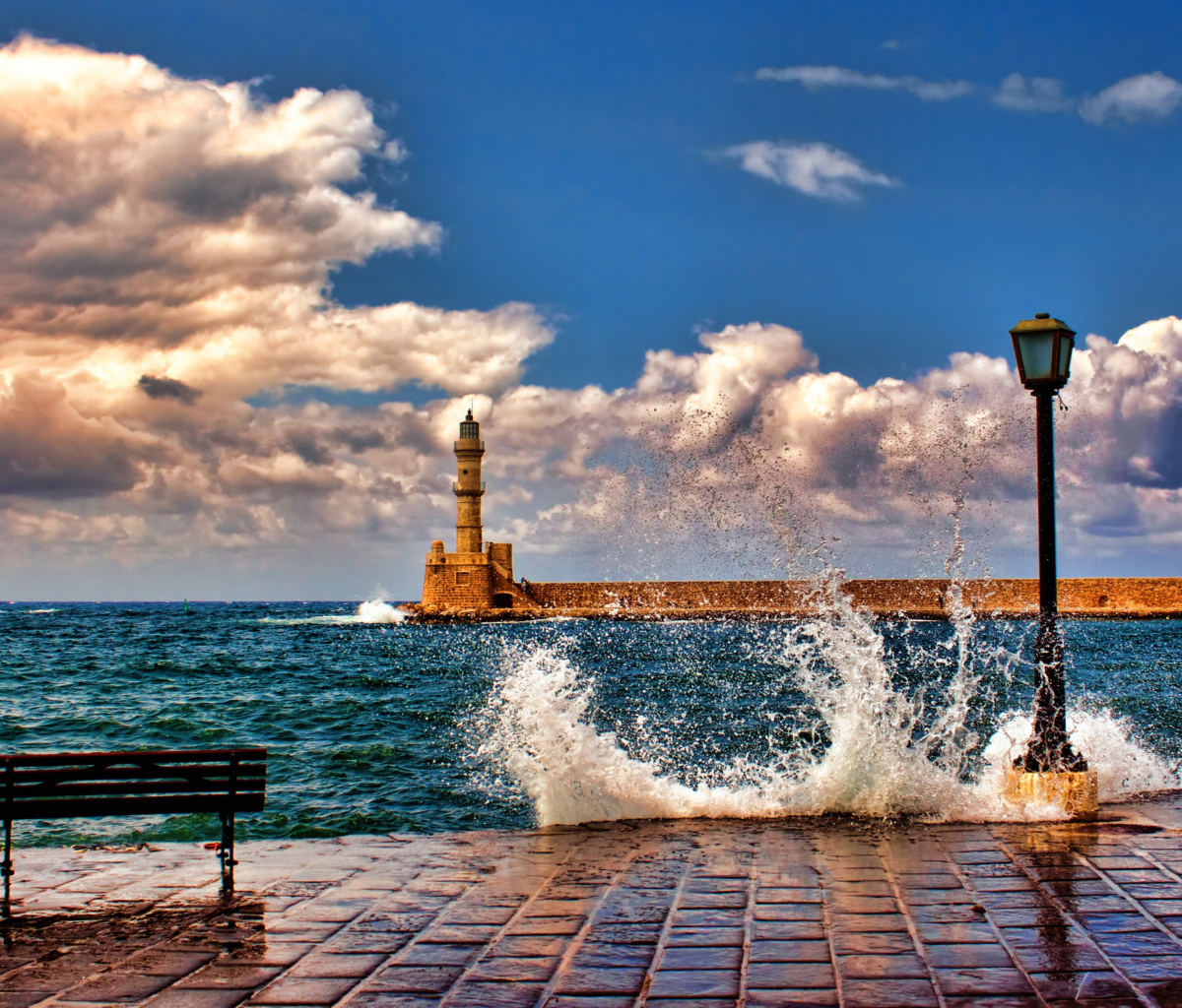 Lighthouse In Greece screenshot #1 1200x1024