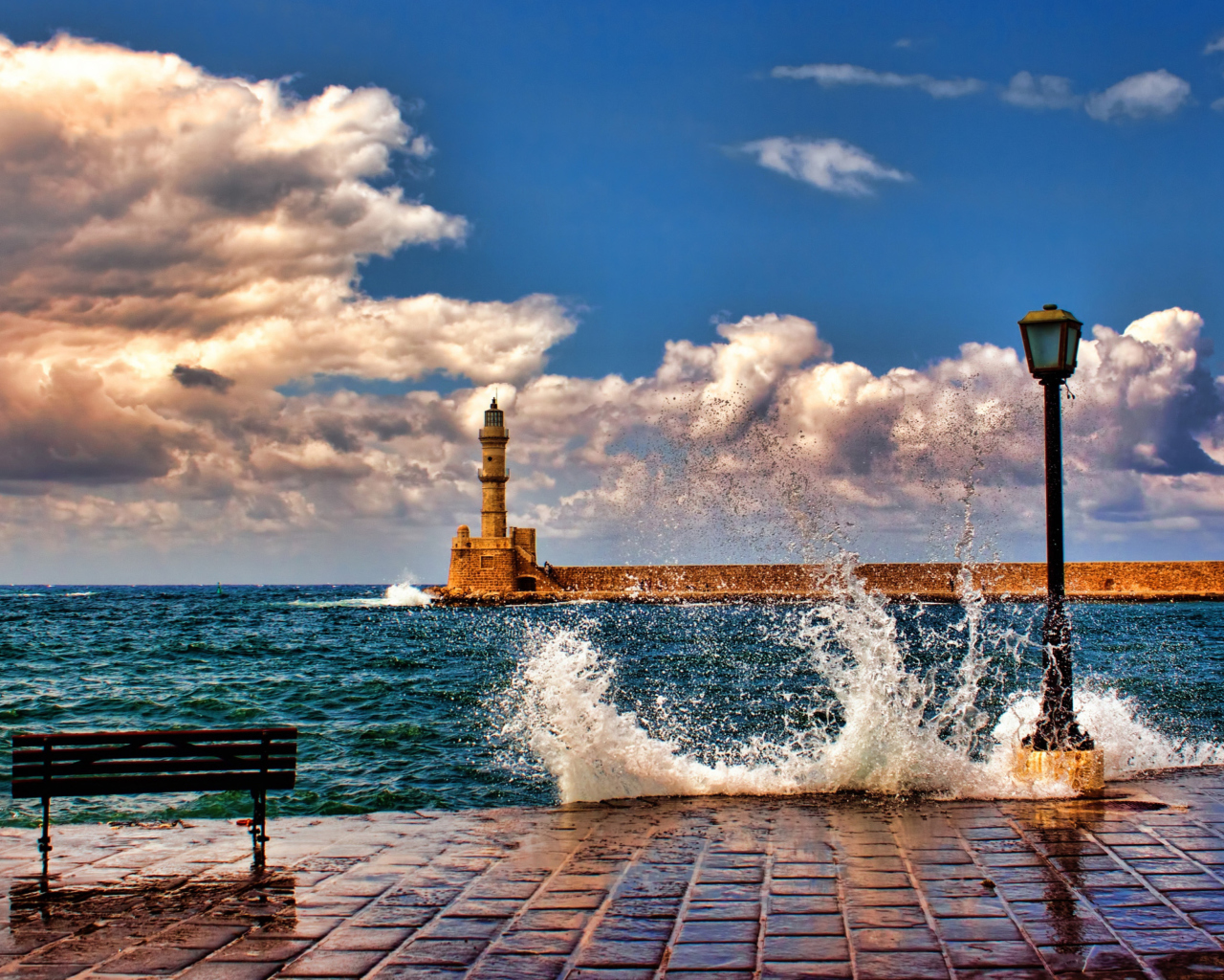 Lighthouse In Greece screenshot #1 1280x1024