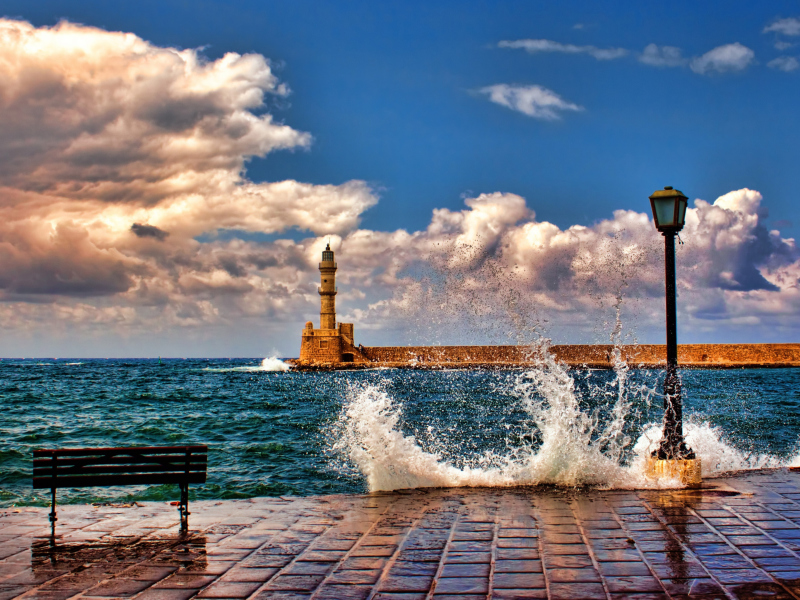 Lighthouse In Greece screenshot #1 800x600