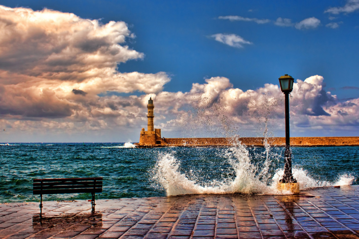 Lighthouse In Greece screenshot #1