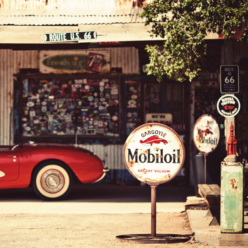 Route 66 wallpaper 1024x1024