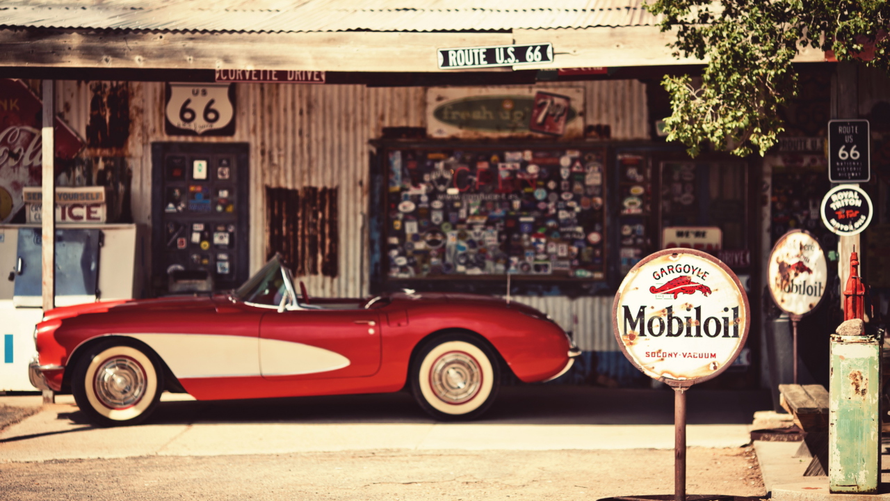 Das Route 66 Wallpaper 1280x720