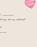 Would You Be My Valentine screenshot #1 128x160