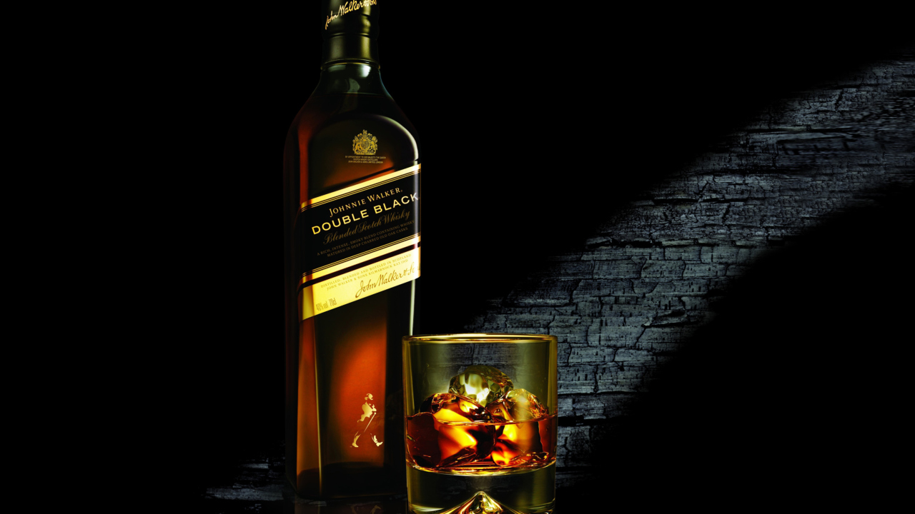 Das Whiskey Bottle Wallpaper 1280x720