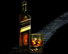 Das Whiskey Bottle Wallpaper 220x176