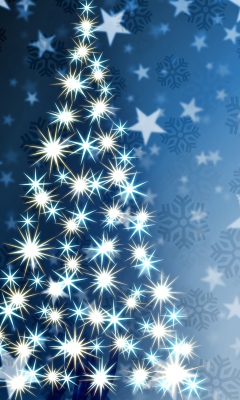 Christmas Tree Art screenshot #1 240x400