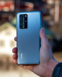 Das Huawei P40 Pro with best Ultra Vision Camera Wallpaper 128x160