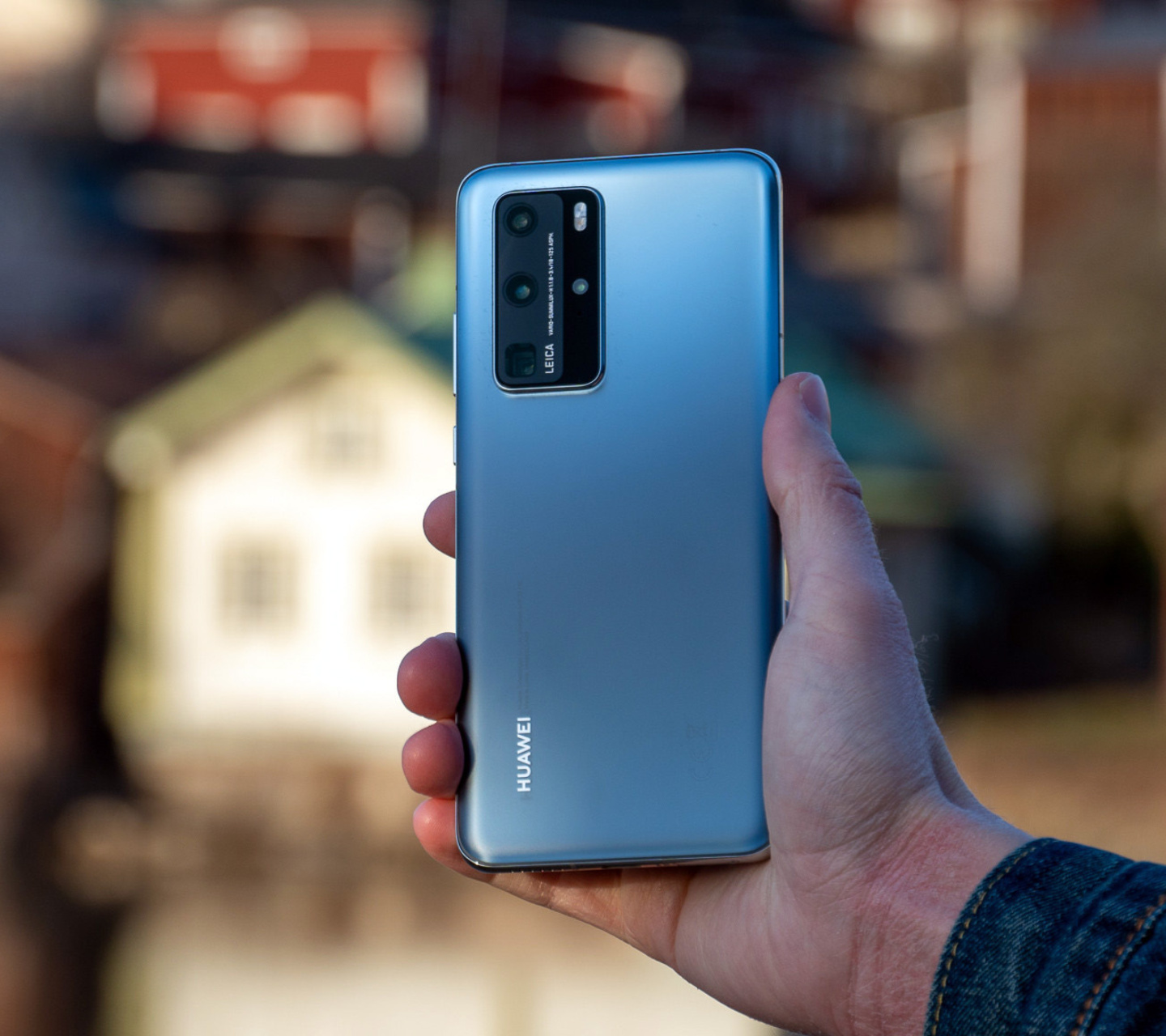 Das Huawei P40 Pro with best Ultra Vision Camera Wallpaper 1440x1280