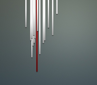 Kostenloses Red Line Wallpaper für iPad mini