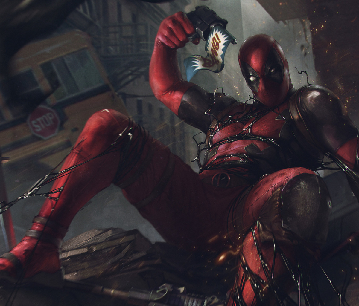 Deadpool Comics wallpaper 1200x1024